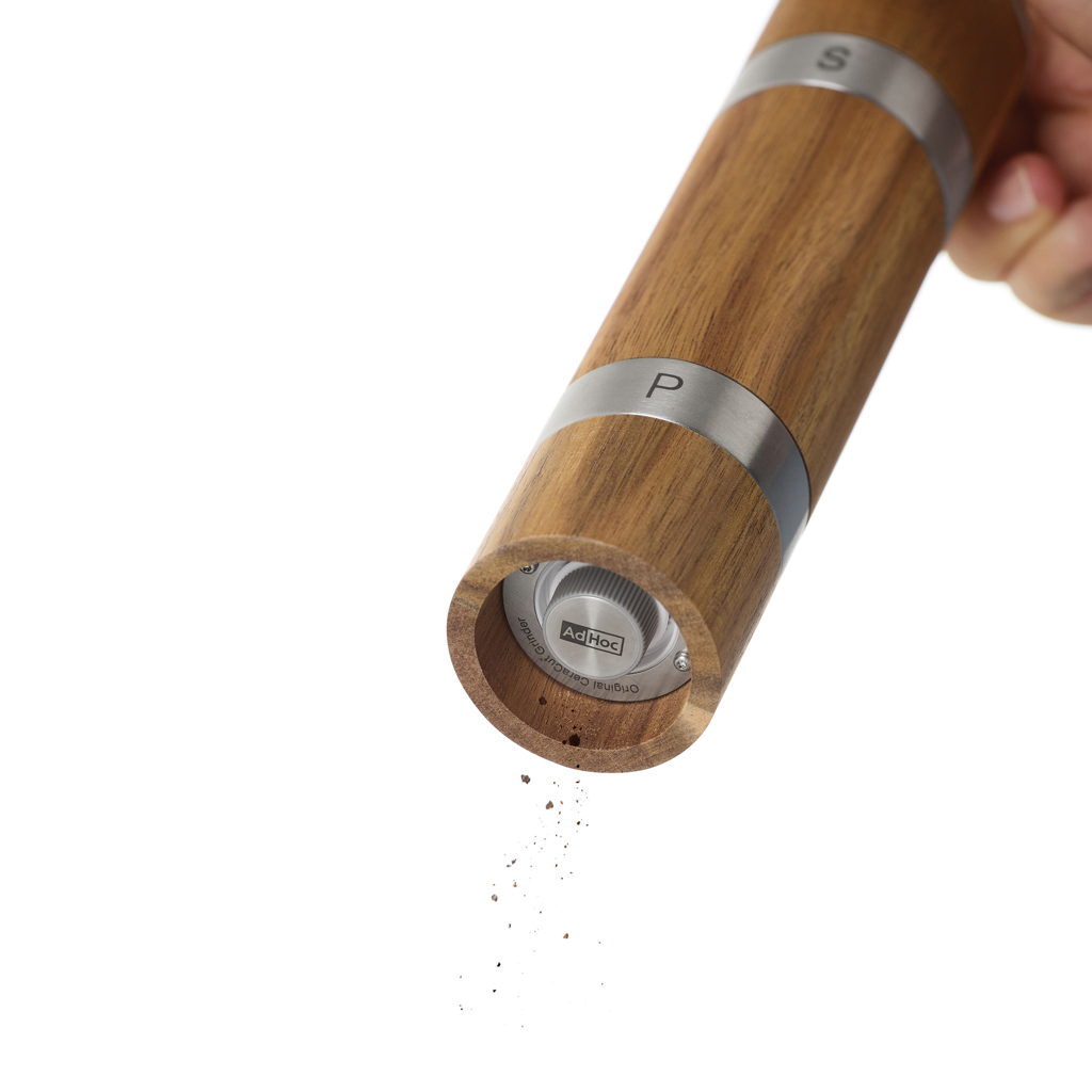Molino doble AdHoc Duomill para pimienta y sal