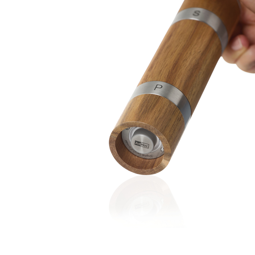 Molino doble AdHoc Duomill para pimienta y sal
