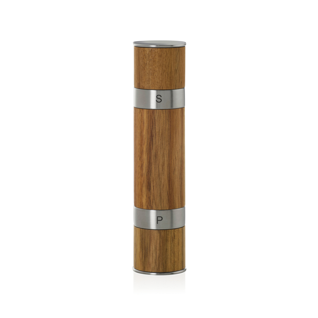 Molino doble AdHoc Duomill para pimienta y sal