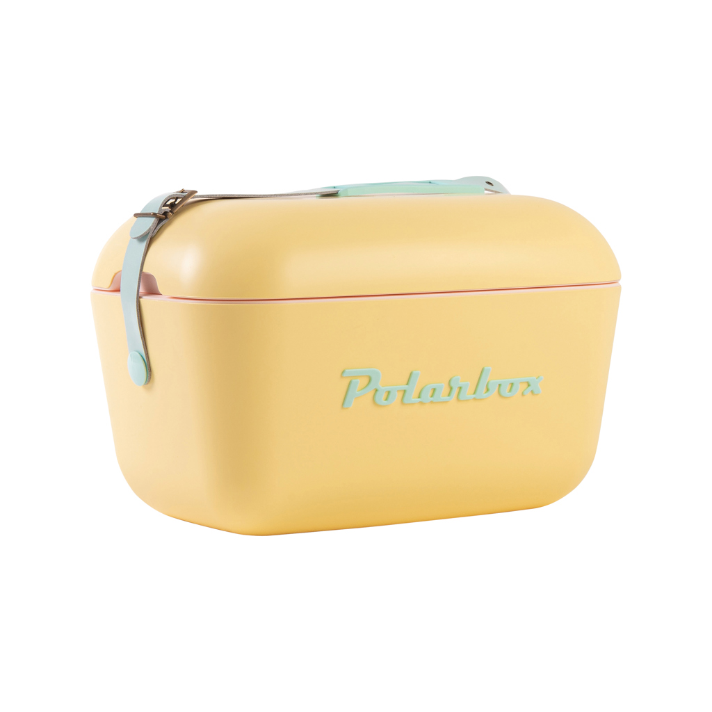 amarillo Nevera portátil Polarbox Original grande 20 litros Vintage
