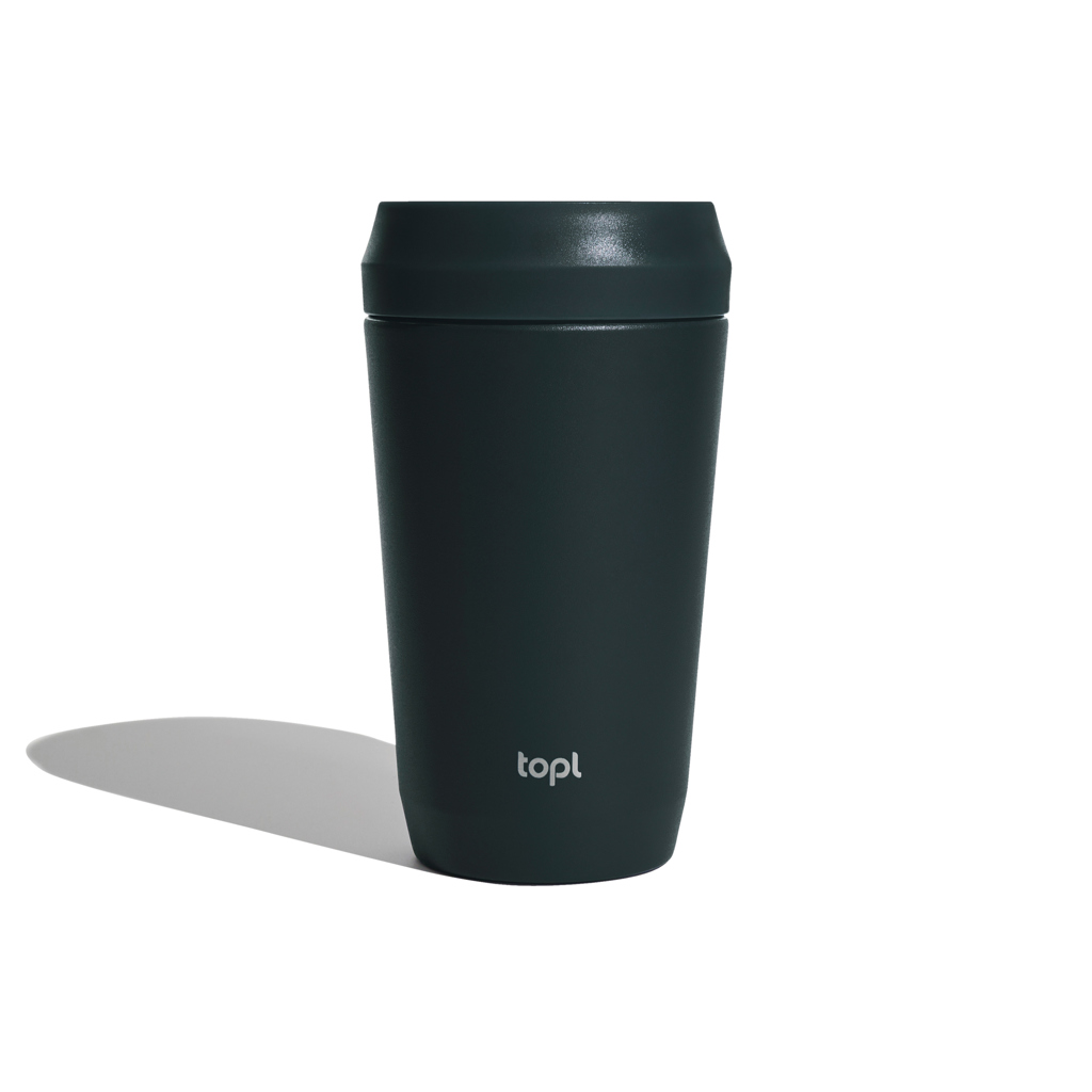 Picture of Topl Recycled Steel To Go Tumbler Patented 360 Lid 354ml