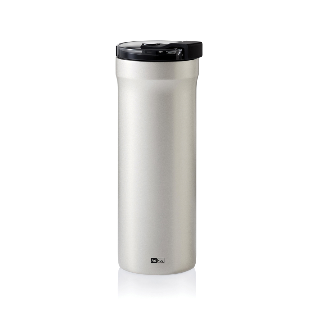 gris claro AdHoc Taza térmica Pulse