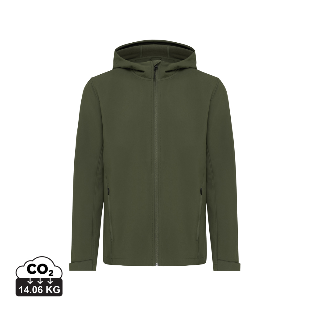 IQONIQ Makalu Chaqueta ShoftShell Hombre Poliéster Reciclado
