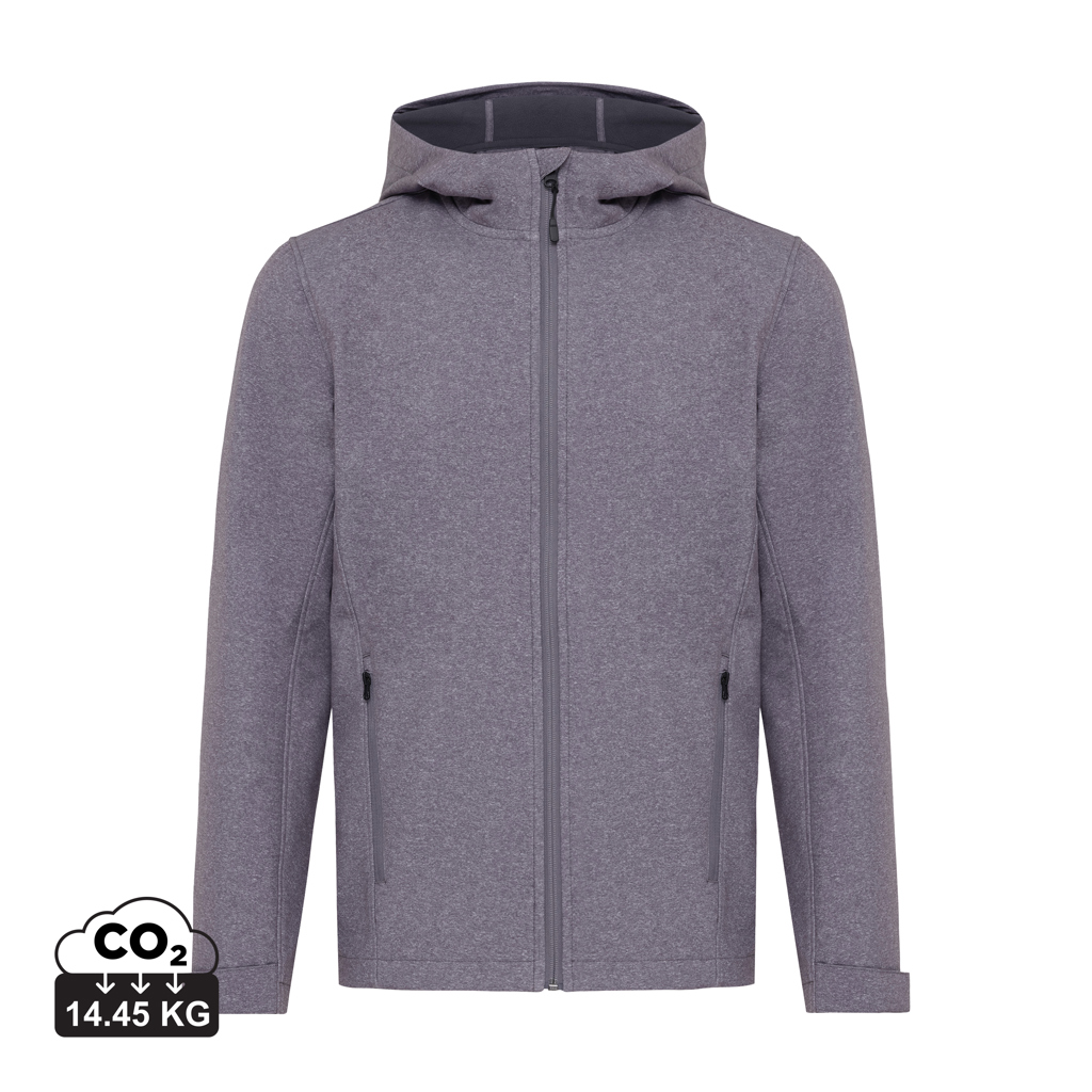 IQONIQ Makalu Chaqueta ShoftShell Hombre Poliéster Reciclado