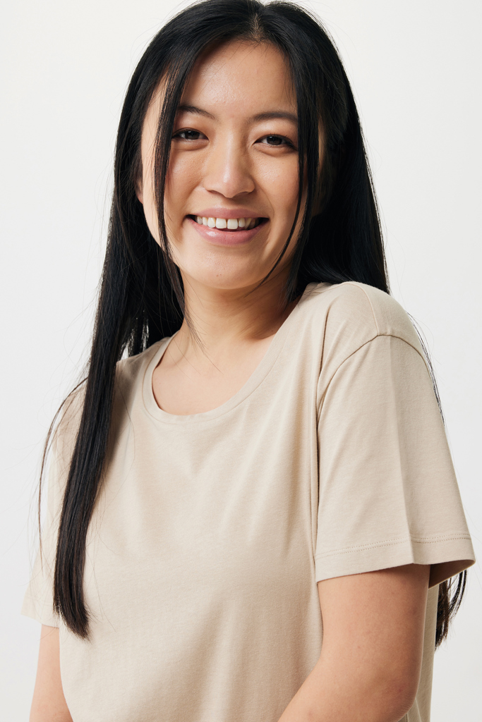 IQONIQ Yala Camiseta Mujer Light Weight Algodón Reciclado