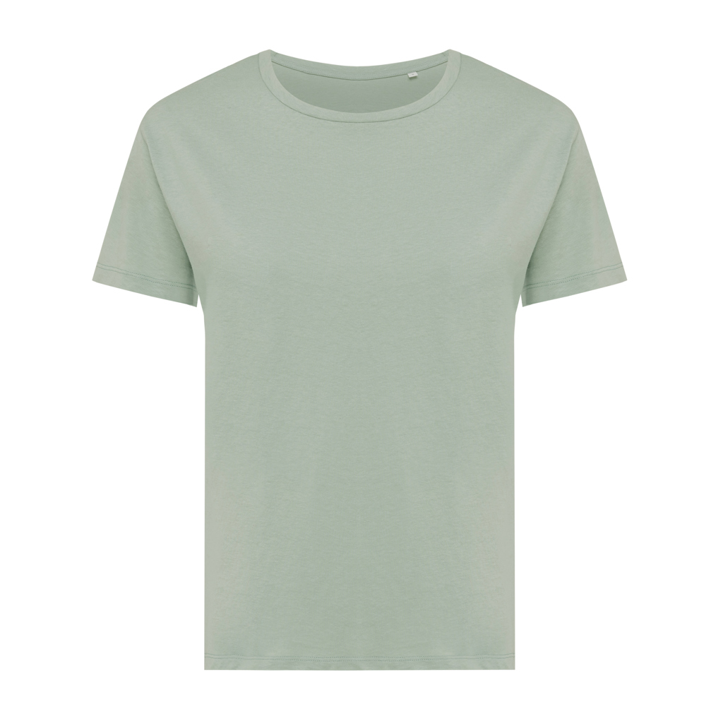 IQONIQ Yala Camiseta Mujer Light Weight Algodón Reciclado
