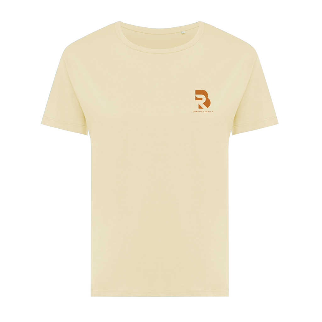 IQONIQ Yala Camiseta Mujer Light Weight Algodón Reciclado