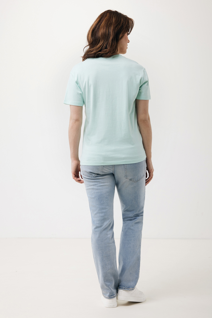 crushed mint IQONIQ Yala Camiseta Mujer Light Weight Algodón Reciclado