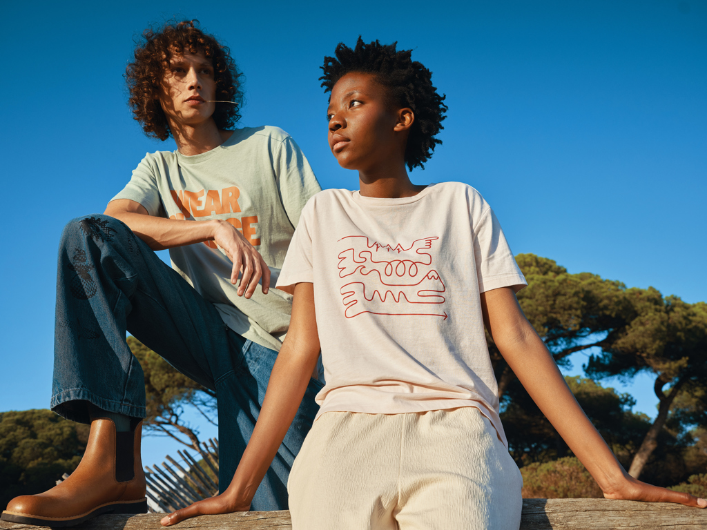 IQONIQ Yala Camiseta Mujer Light Weight Algodón Reciclado