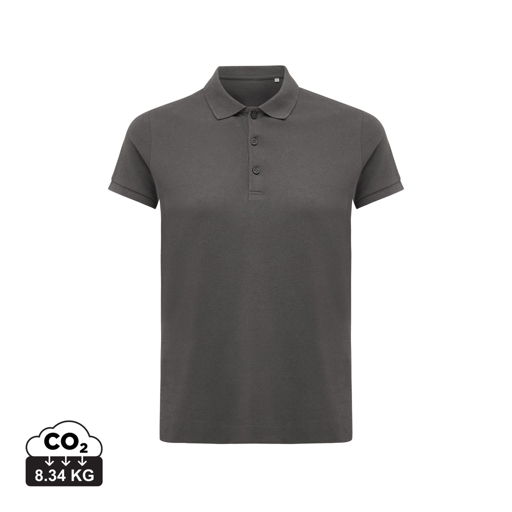 Polo en coton recyclé IQONIQ Yosemite Femme