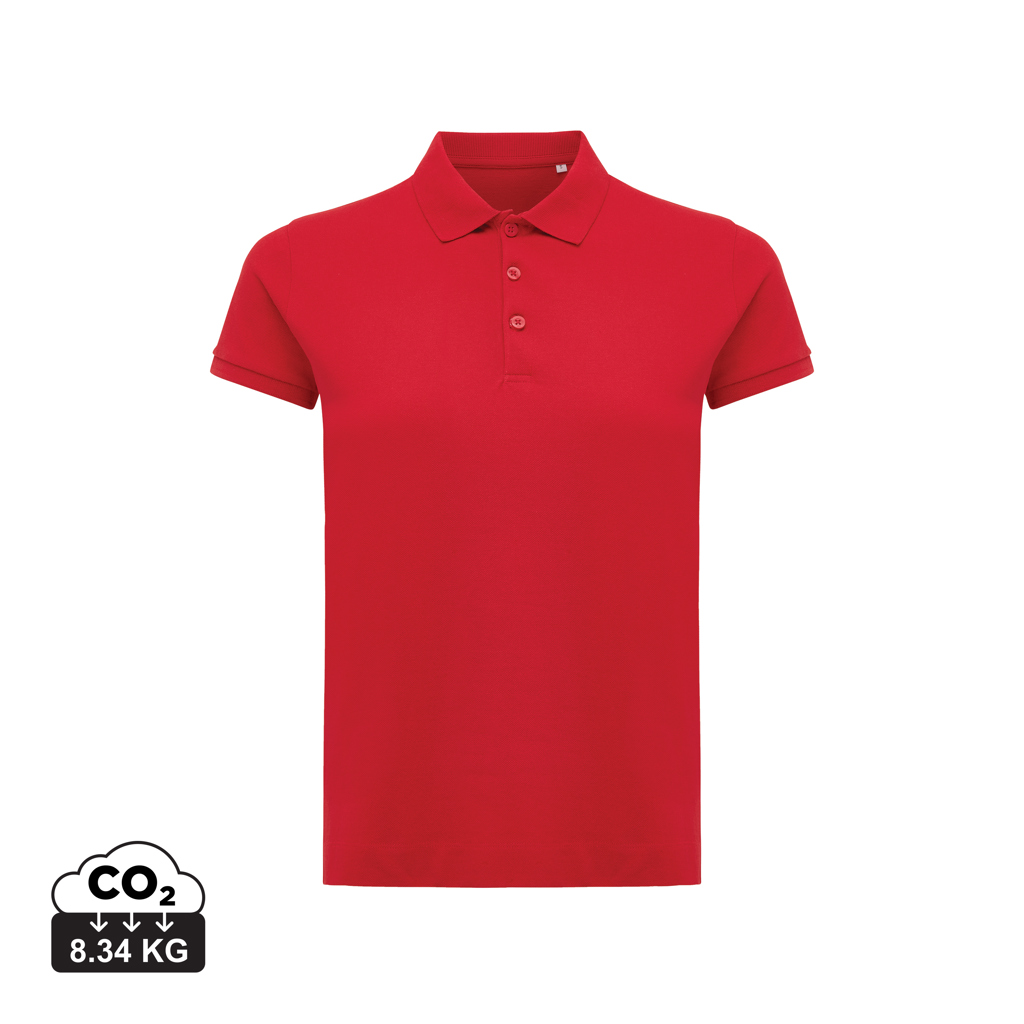 Polo en coton recyclé IQONIQ Yosemite Femme
