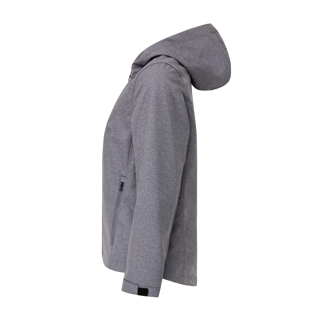 vulcano heather grey IQONIQ Makalu chaqueta mujer poliéster reciclado