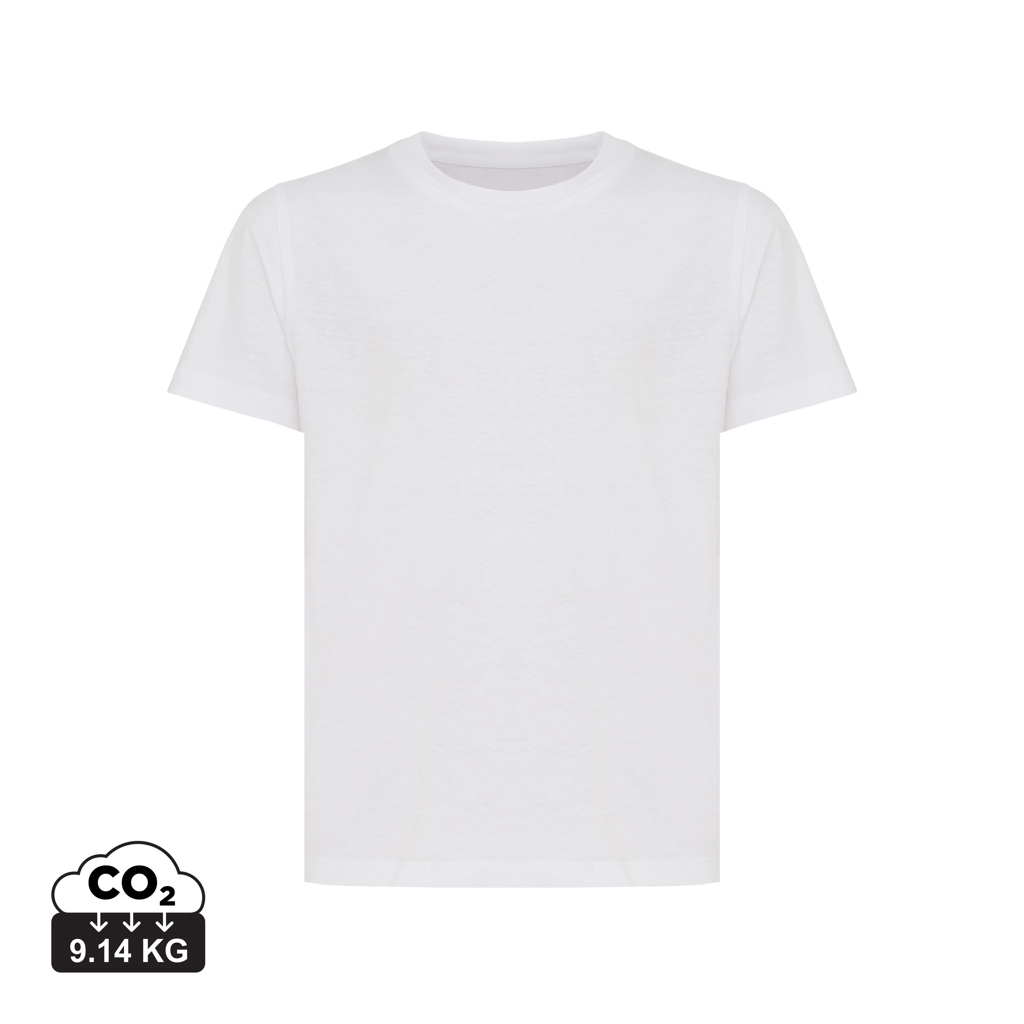 recycled white IQONIQ Koli Camiseta Infantil Light Weight Algodón Reciclado