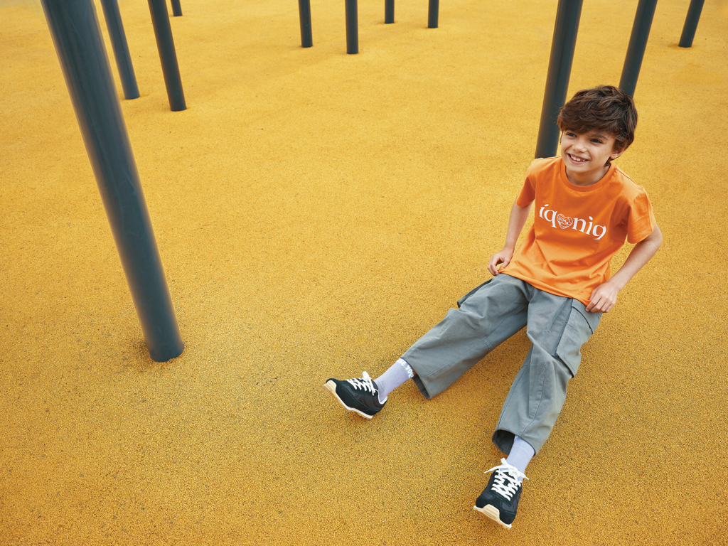 IQONIQ Koli Camiseta Infantil Light Weight Algodón Reciclado