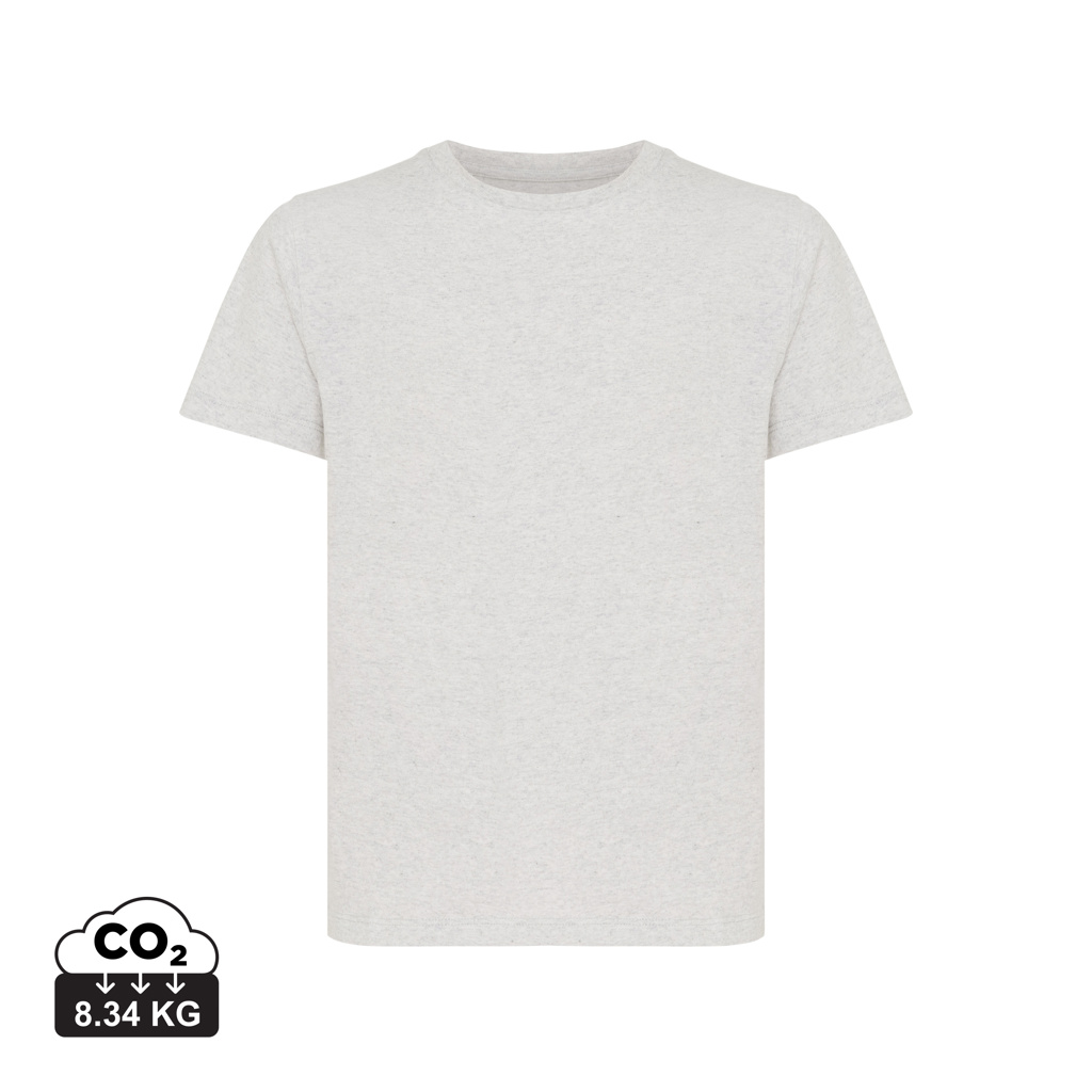 light heather grey IQONIQ Koli Camiseta Infantil Light Weight Algodón Reciclado