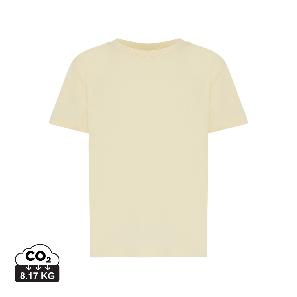 cream yellow IQONIQ Koli Camiseta Infantil Light Weight Algodón Reciclado