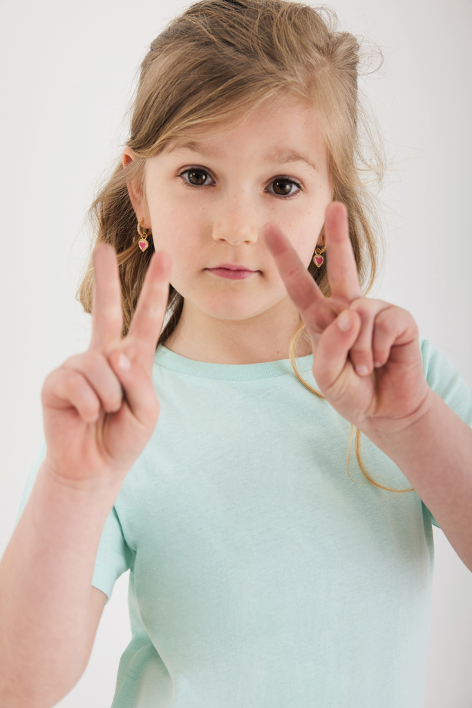 IQONIQ Koli Camiseta Infantil Light Weight Algodón Reciclado