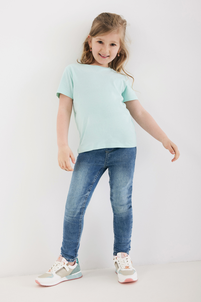 crushed mint IQONIQ Koli Camiseta Infantil Light Weight Algodón Reciclado