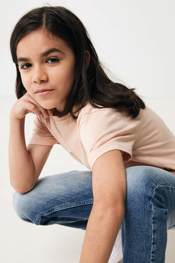 peach nectar IQONIQ Koli Camiseta Infantil Light Weight Algodón Reciclado