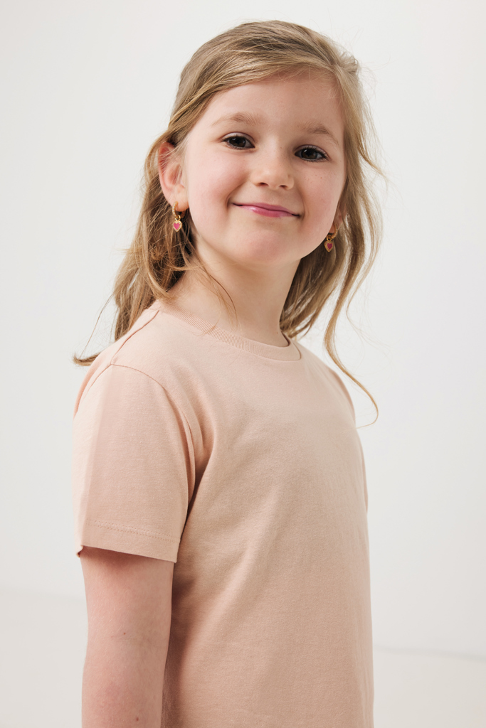 peach nectar IQONIQ Koli Camiseta Infantil Light Weight Algodón Reciclado