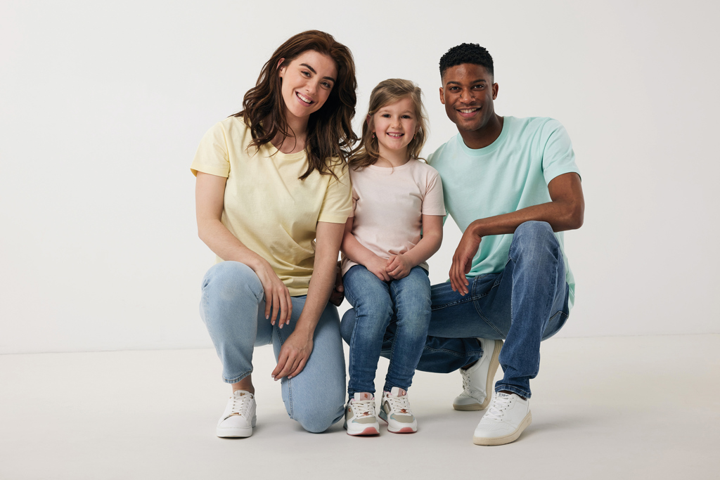 cloud pink IQONIQ Koli Camiseta Infantil Light Weight Algodón Reciclado