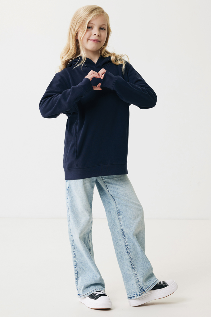 IQONIQ Yengo Sudadera Capucha Infantil Algodón Reciclado