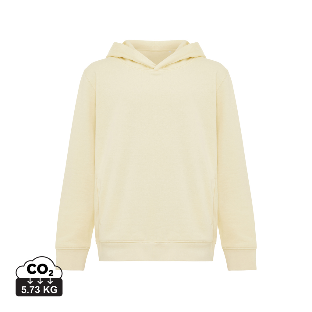 T6404.036.1314<br> IQONIQ Yengo kids recycled cotton hoodie with sidepockets