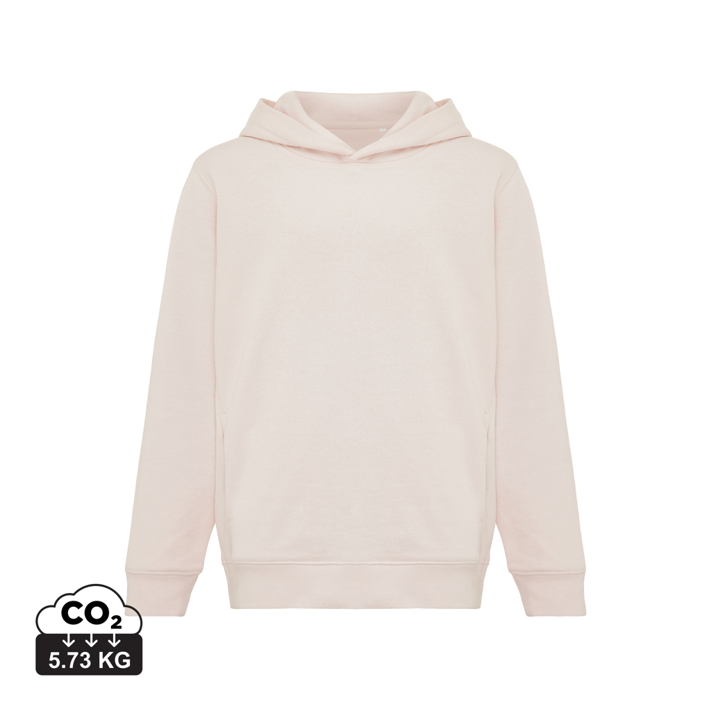 T6404.039.1314<br> IQONIQ Yengo kids recycled cotton hoodie with sidepockets