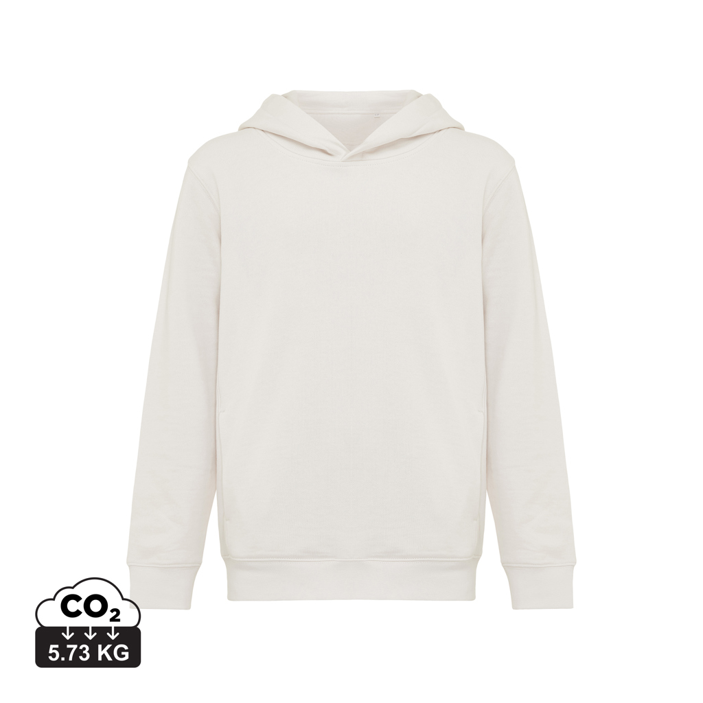 T6404.040.78<br> IQONIQ Yengo kids recycled cotton hoodie with sidepockets