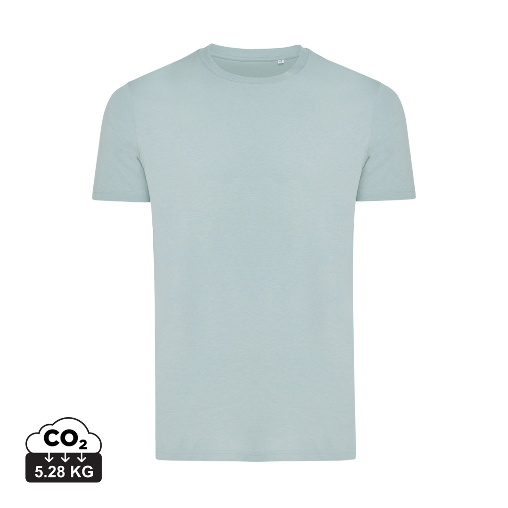 Iqoniq Bryce t-shirt i genanvendt bomuld, Iceberg green