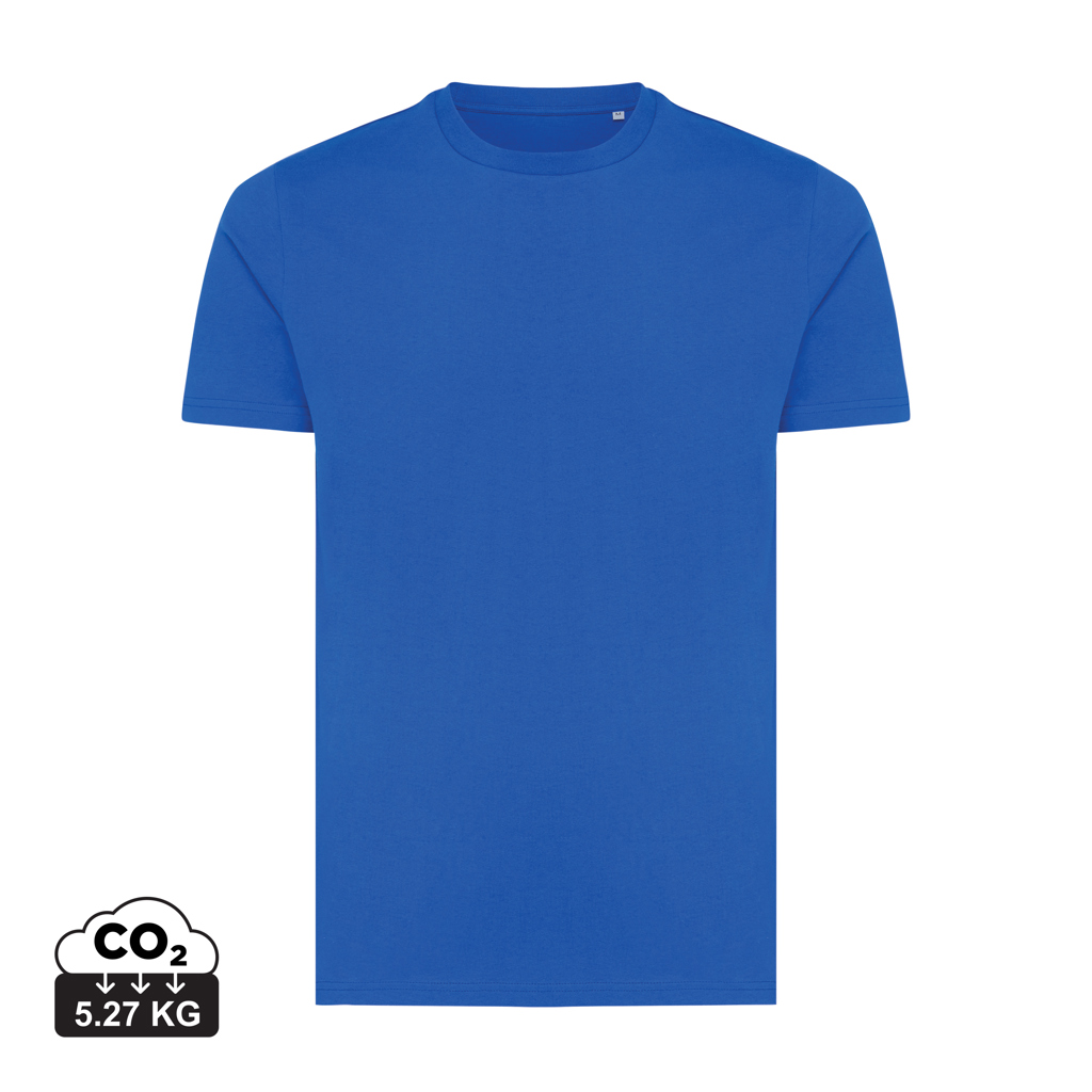 Iqoniq Bryce t-shirt i genanvendt bomuld, kongebl&#229;