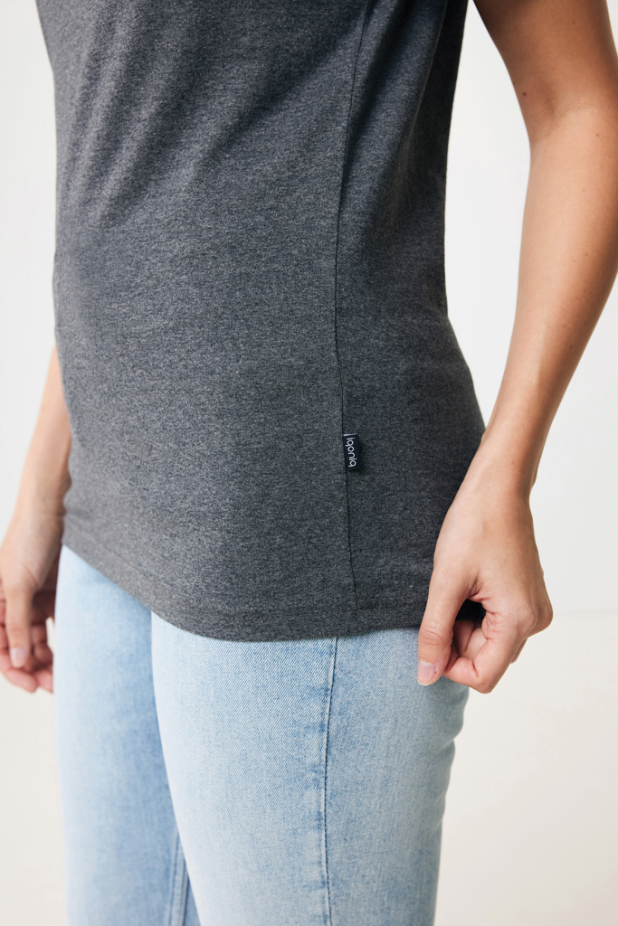 Camiseta IQONIQ Manuel algodón reciclado sin teñir