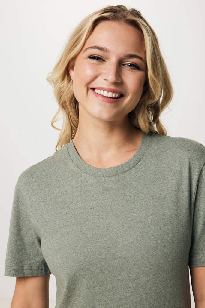 Camiseta IQONIQ Manuel algodón reciclado sin teñir