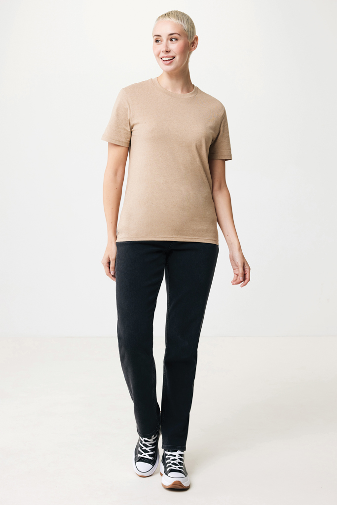 Camiseta IQONIQ Manuel algodón reciclado sin teñir