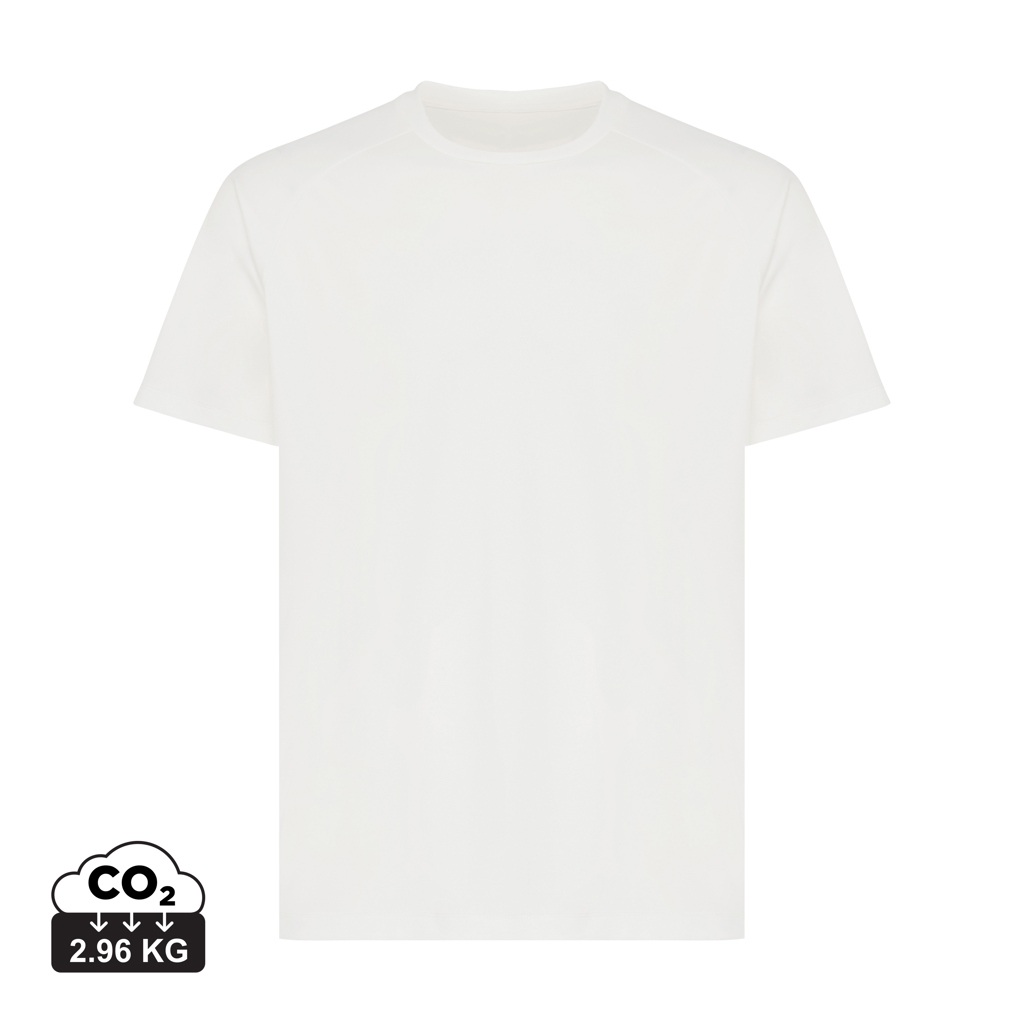Iqoniq Tikal sports t-shirt, quick dry, genanvendt polyester, hvid