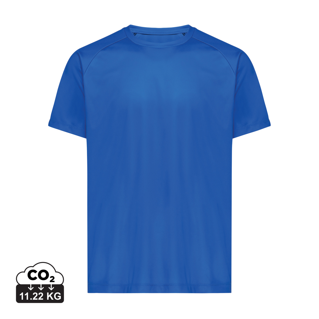 azul real IQONIQ Tikal Camiseta Deportiva Poliéster Reciclado