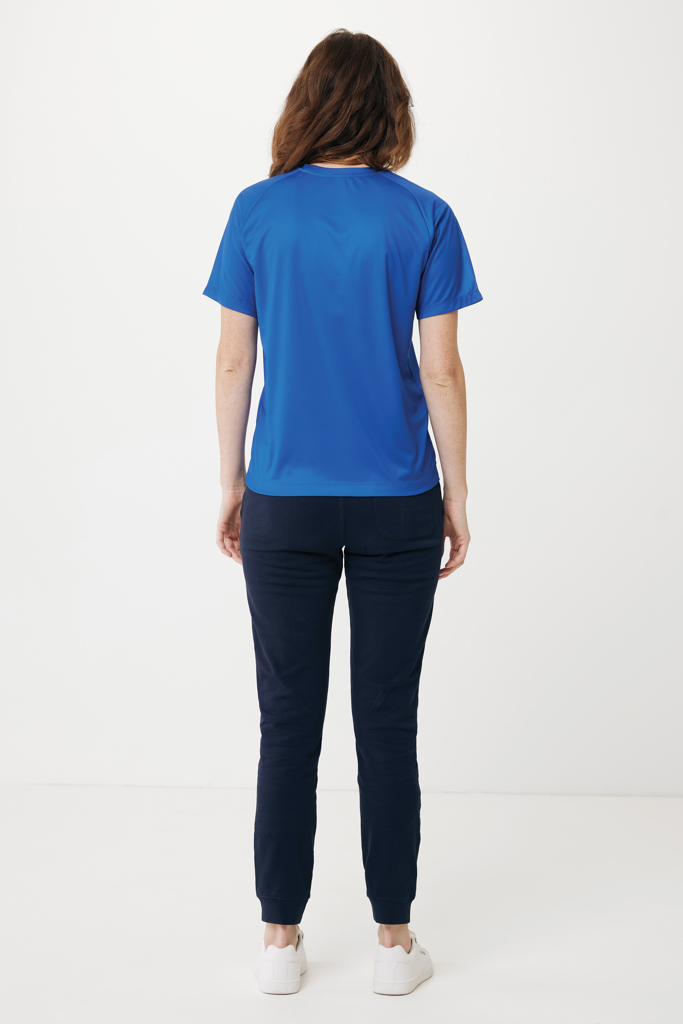 azul real IQONIQ Tikal Camiseta Deportiva Poliéster Reciclado