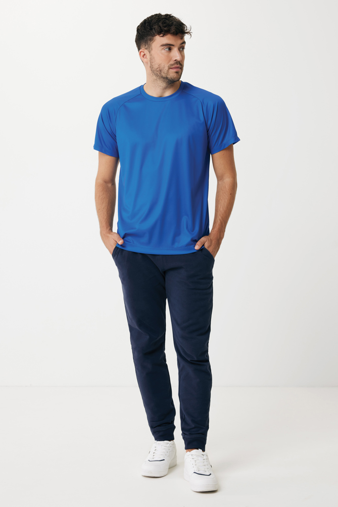 azul real IQONIQ Tikal Camiseta Deportiva Poliéster Reciclado