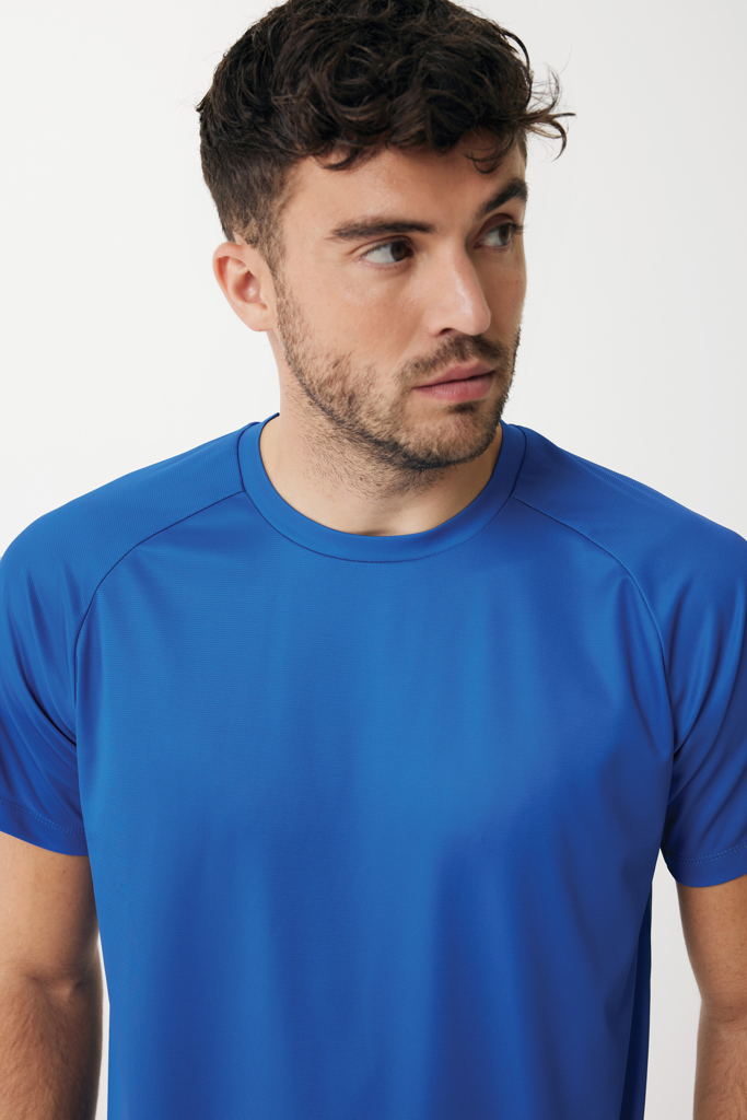azul real IQONIQ Tikal Camiseta Deportiva Poliéster Reciclado