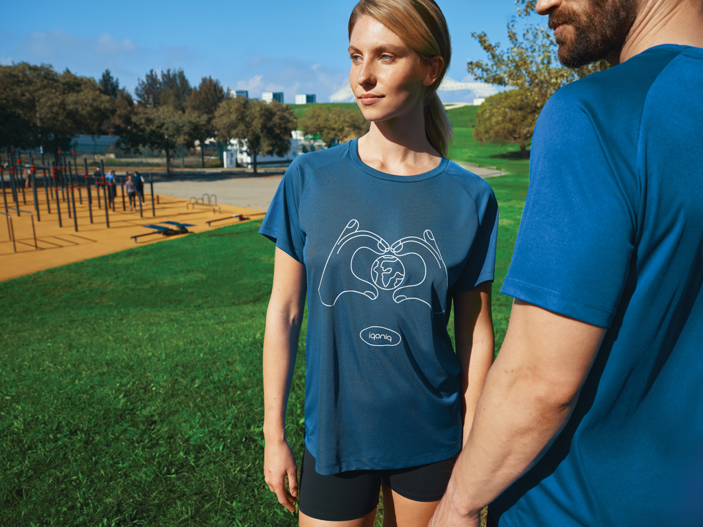 IQONIQ Tikal Camiseta Deportiva Poliéster Reciclado