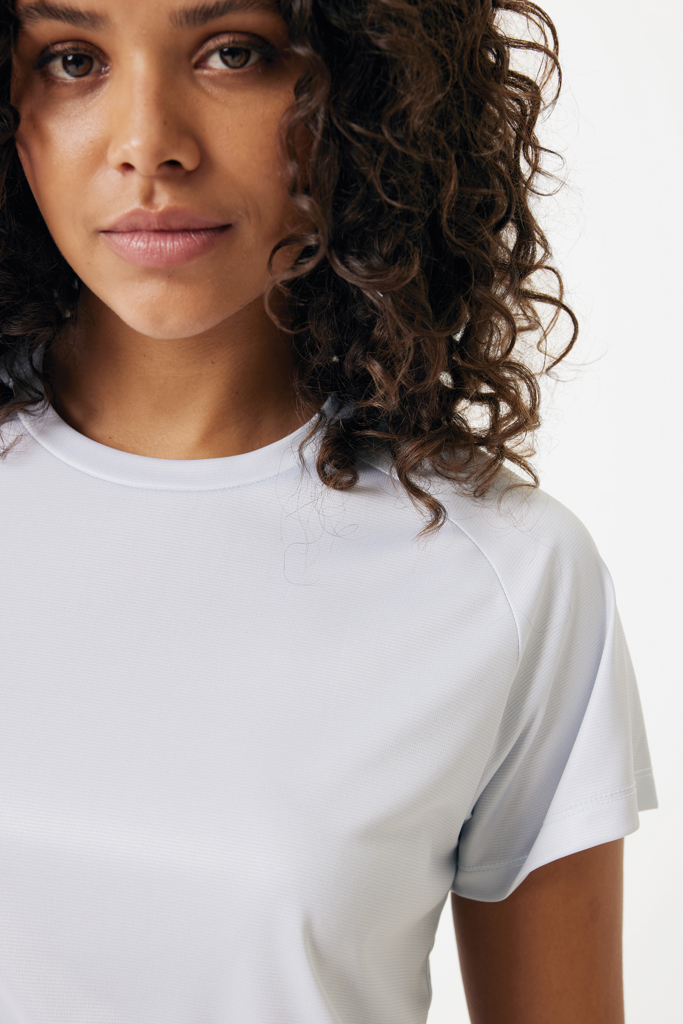 gris claro IQONIQ Tikal Camiseta Deportiva Poliéster Reciclado