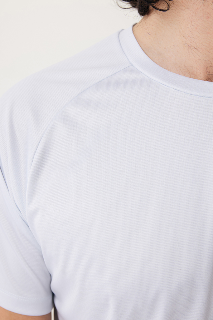 gris claro IQONIQ Tikal Camiseta Deportiva Poliéster Reciclado