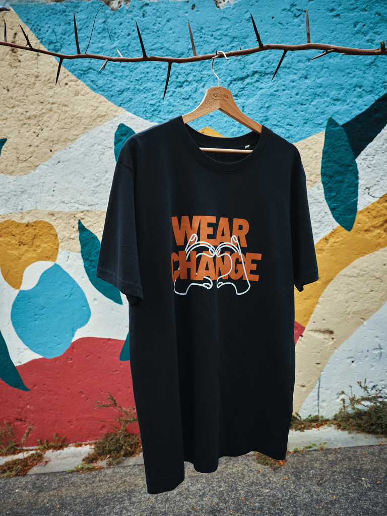 IQONIQ Kakadu Camiseta Relax Fit Algodón Reciclado