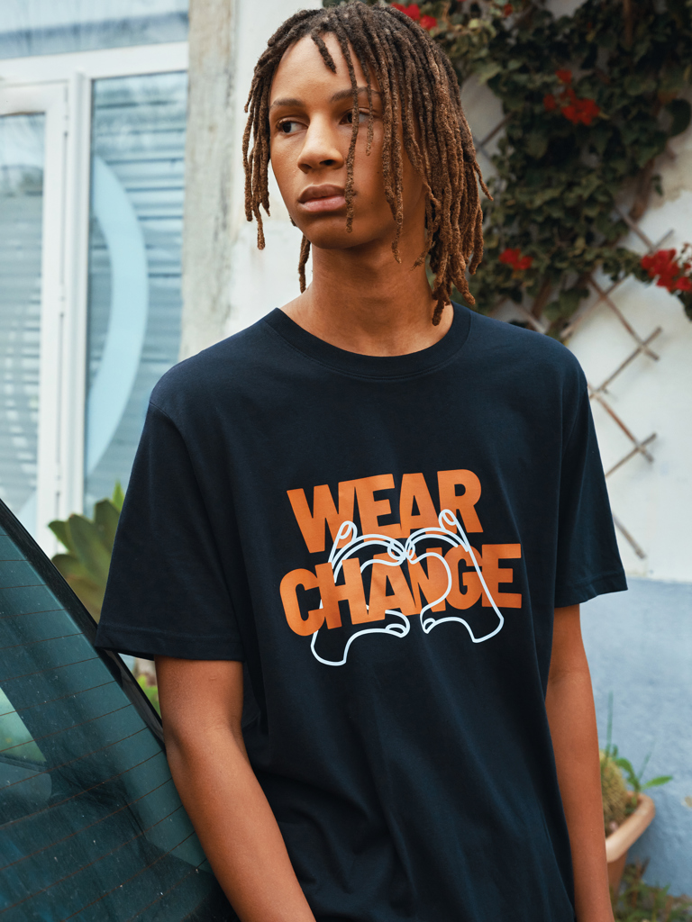 IQONIQ Kakadu Camiseta Relax Fit Algodón Reciclado