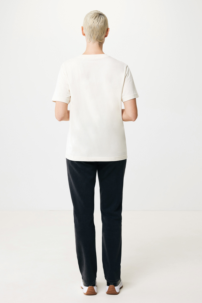 natural raw IQONIQ Kakadu Camiseta Relax Fit Algodón Reciclado