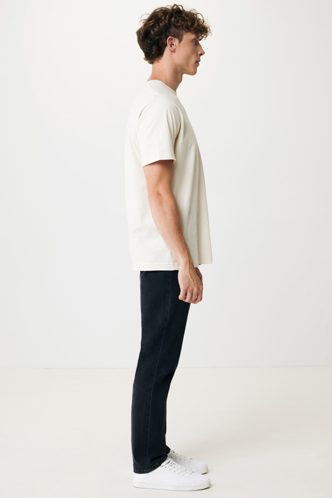 natural raw IQONIQ Kakadu Camiseta Relax Fit Algodón Reciclado