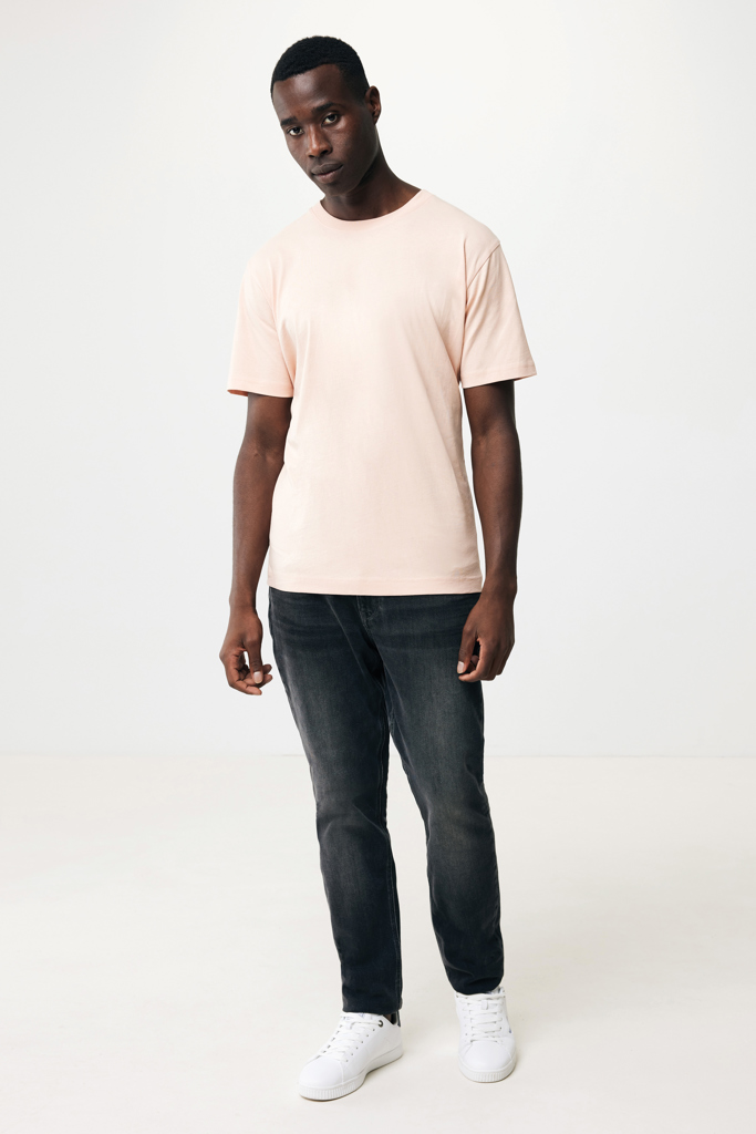 peach nectar IQONIQ Kakadu Camiseta Relax Fit Algodón Reciclado