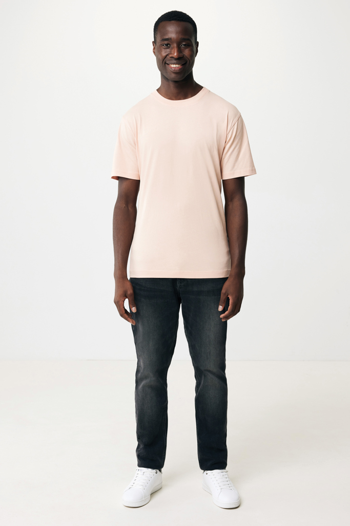 peach nectar IQONIQ Kakadu Camiseta Relax Fit Algodón Reciclado