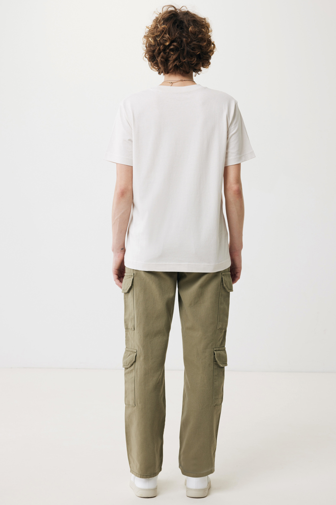 ivory white IQONIQ Kakadu Camiseta Relax Fit Algodón Reciclado