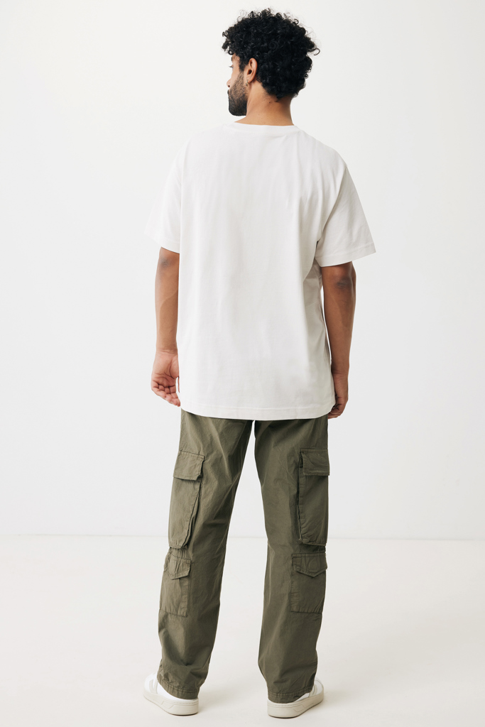 ivory white IQONIQ Kakadu Camiseta Relax Fit Algodón Reciclado